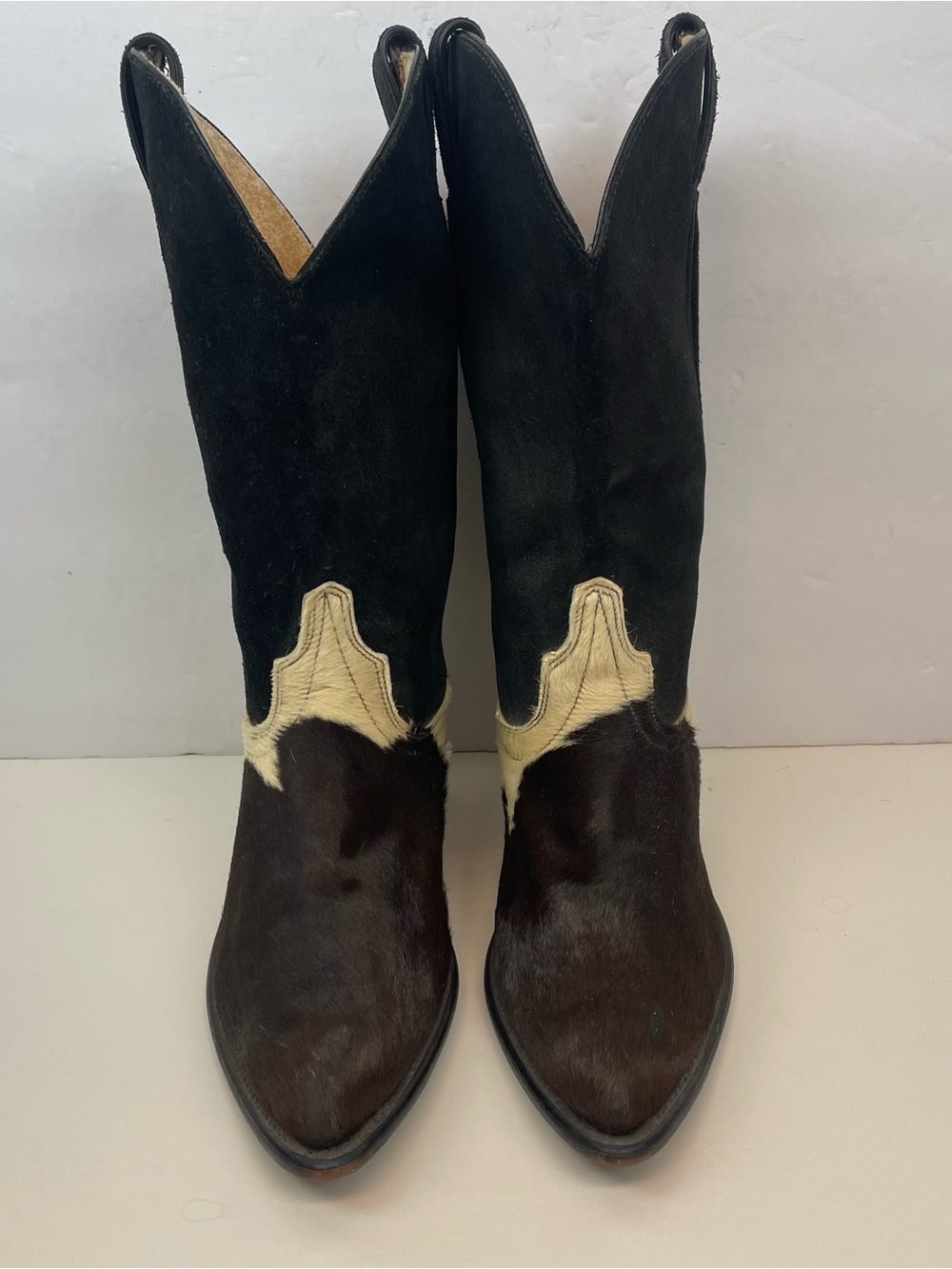 Code West Cow Fur Hair Cowboy Boots Women’s size 8.5  USA - Picture 5 of 9